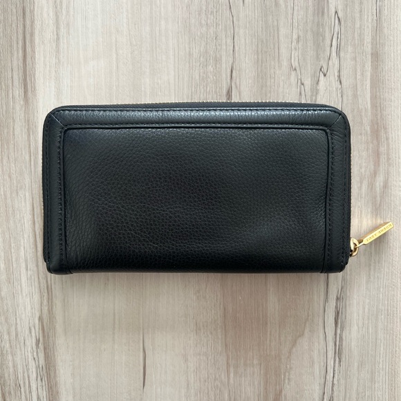 SOLD - Tory Burch Leather Zip Wallet - Picture 2 of 4